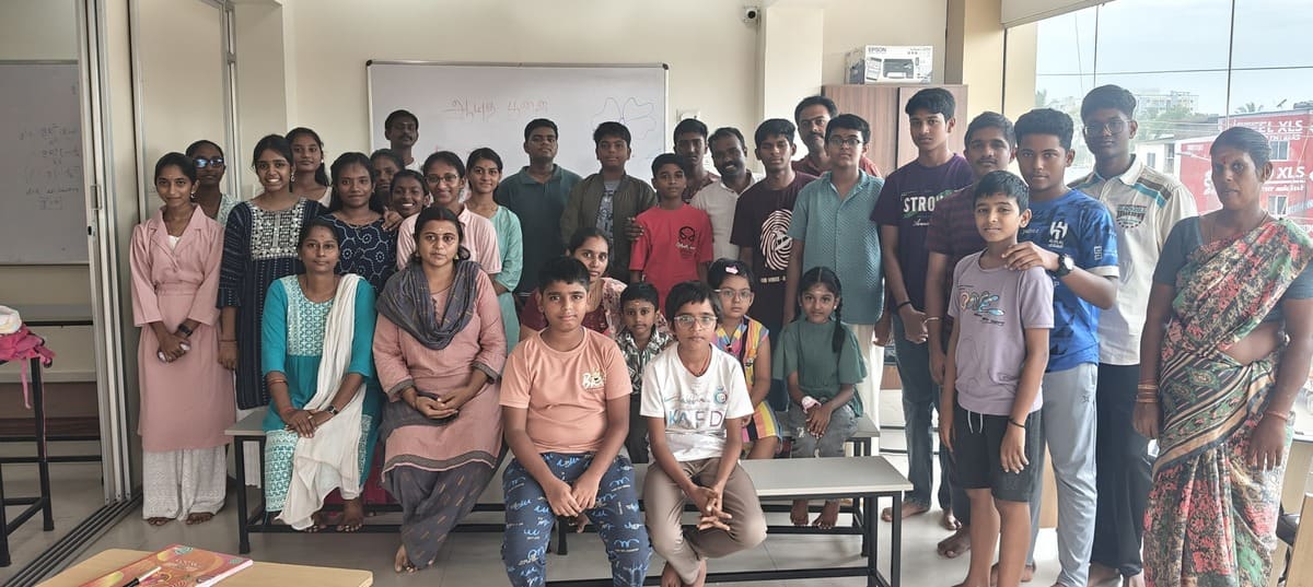 ABC Academy student activities in Kolathur and Paruthipattu